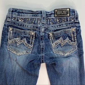 Miss Me 14 Skinny 24x28 Damaged - B019